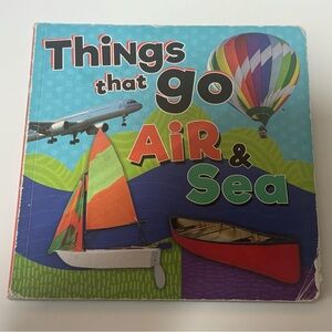 FREE with any purchase/ Baby Board Book “Things that Go / Air & Sea”